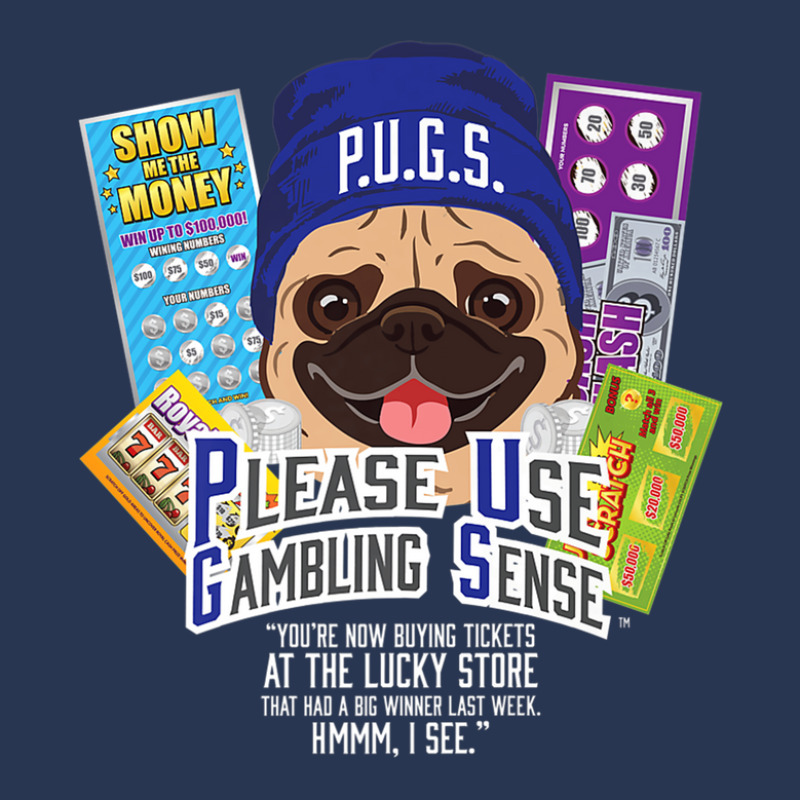 P.u.g.s. The Canine Counselor Scratch-off Lucky Store Men Denim Jacket | Artistshot