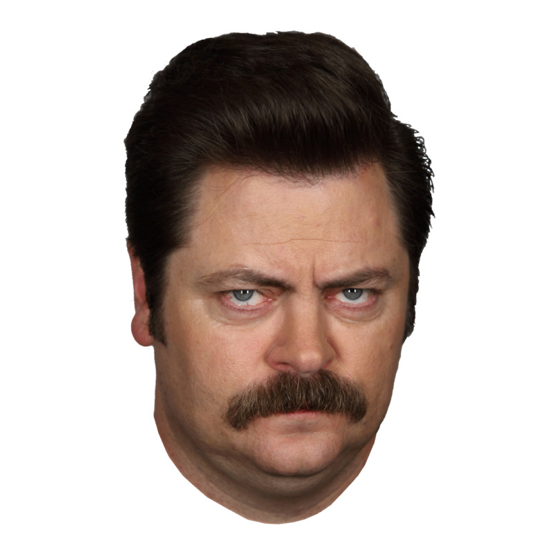 Ron Swanson Baby Tee by cm-arts | Artistshot