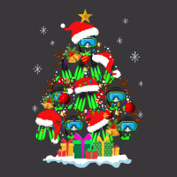 Awesome Christmas Tree With Diving Ball T  Shirt Diving Christmas Sant Ladies Curvy T-shirt | Artistshot