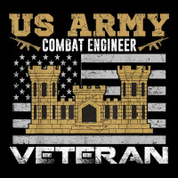 Vintage Us Army Combat Engineer Combat Engineer Veteran Gift For Fans Maternity Scoop Neck T-shirt | Artistshot