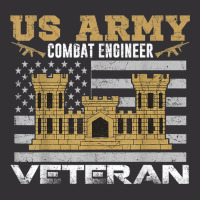 Vintage Us Army Combat Engineer Combat Engineer Veteran Gift For Fans Vintage Hoodie And Short Set | Artistshot