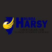 Bubba Harsy - Libertarian For Illinois Attorney General Ladies Fitted T-shirt | Artistshot