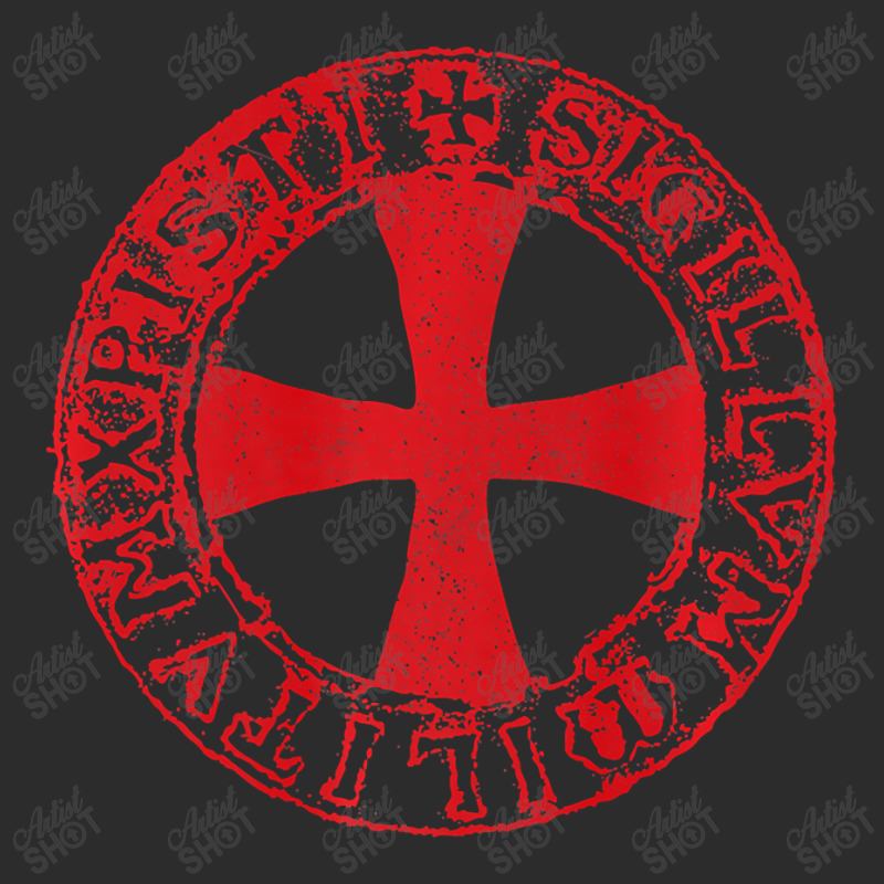 Mens Crusader Knight  Knights Templar Cross T  Badge Exclusive T-shirt | Artistshot