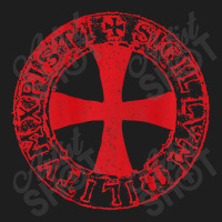 Mens Crusader Knight  Knights Templar Cross T  Badge Classic T-shirt | Artistshot