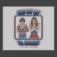 Say No To Sports Art Print Vintage T-shirt | Artistshot