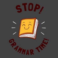 Stop! Grammar Time! Vintage T-shirt | Artistshot