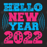 Hello New Year 2022 3/4 Sleeve Shirt | Artistshot