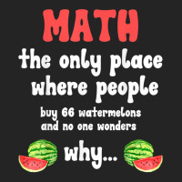 Math And Watermelons Mathematics Calculation Number T Shirt 3/4 Sleeve Shirt | Artistshot