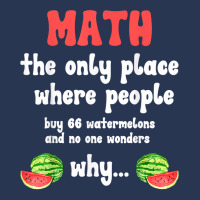 Math And Watermelons Mathematics Calculation Number T Shirt Men Denim Jacket | Artistshot