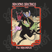 Seasons Beatings From Christmas Ladies Fitted T-shirt | Artistshot