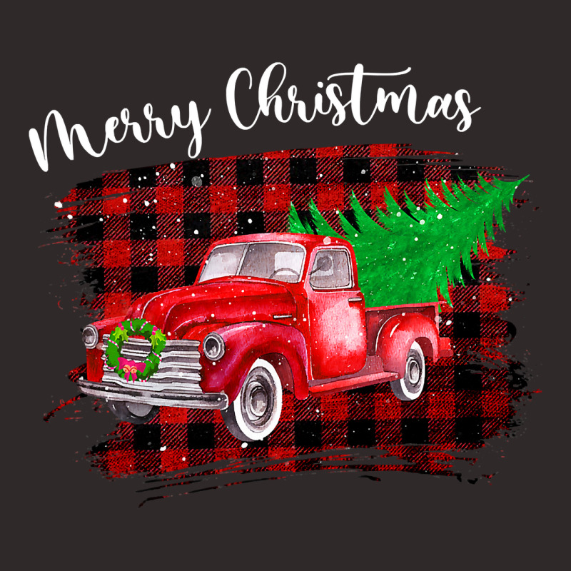 Vintage Wagon Christmas Tree On Car Xmas Truck Vacation T-shirt Racerback Tank by cm-arts | Artistshot