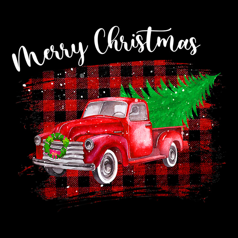 Vintage Wagon Christmas Tree On Car Xmas Truck Vacation T-shirt Women's V-Neck T-Shirt by cm-arts | Artistshot