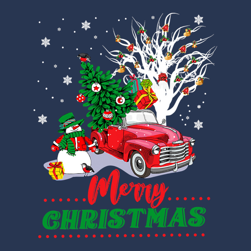 Vintage Wagon Christmas T-shirt - Tree On Car Xmas Vacation T-shirt Men Denim Jacket by cm-arts | Artistshot