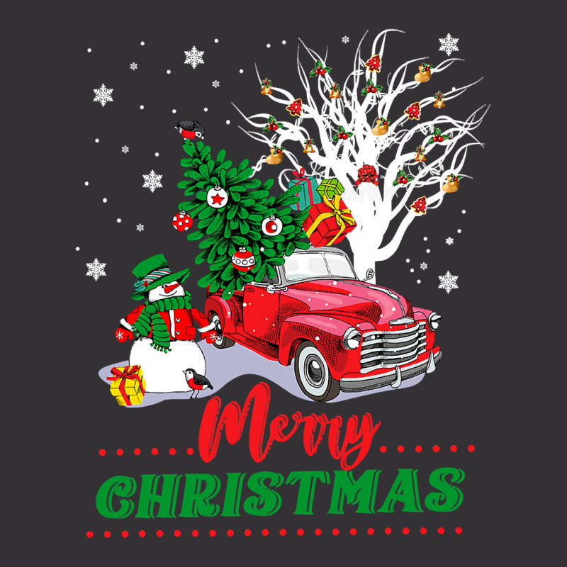 Vintage Wagon Christmas T-shirt - Tree On Car Xmas Vacation T-shirt Vintage Hoodie And Short Set by cm-arts | Artistshot