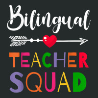 Awesome Bilingual Teacher Squad Funny Colleague T Shirt Women's Triblend Scoop T-shirt | Artistshot