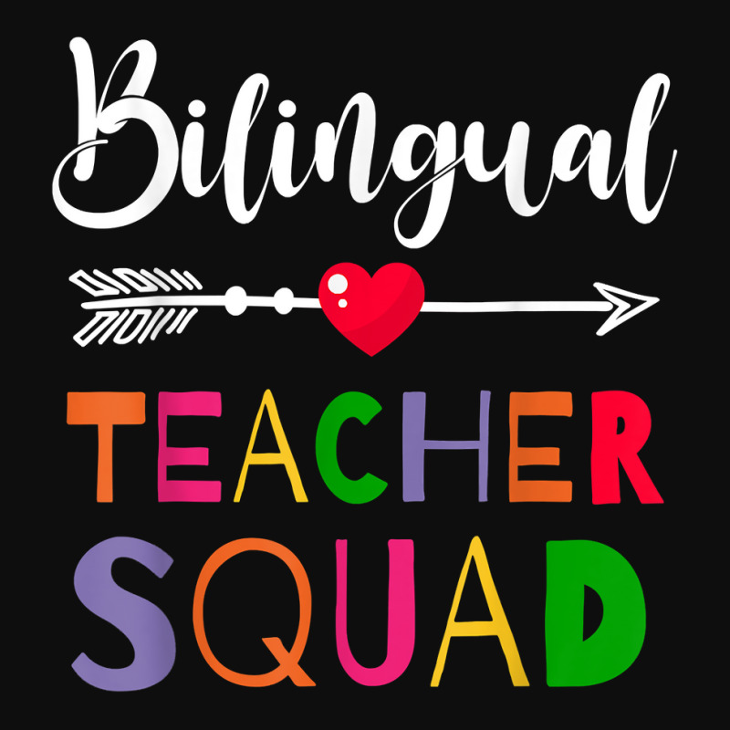 Awesome Bilingual Teacher Squad Funny Colleague T Shirt Crop Top by mantewipuortog | Artistshot