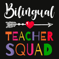 Awesome Bilingual Teacher Squad Funny Colleague T Shirt Scorecard Crop Tee | Artistshot