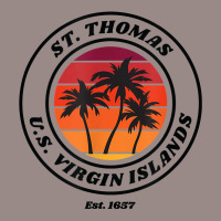 Original St. Thomas Virgin Islands Palm Tree Novelty Art T Shirt Vintage T-shirt | Artistshot