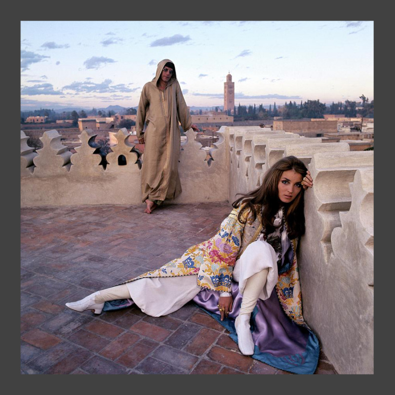 Paul Getty Jr And Talitha Getty On A Terrace Vintage T-shirt | Artistshot