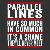 Parallel Lines Have So Much In Common Funny Math Pullover Hoodie Baby Bodysuit | Artistshot