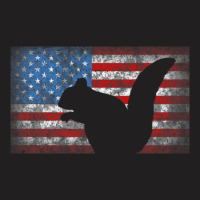 Flag Squirrel 4th Of July Animal Gift T-shirt | Artistshot