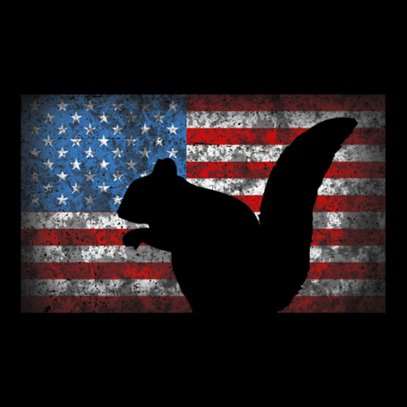 Flag Squirrel 4th Of July Animal Gift V-neck Tee | Artistshot