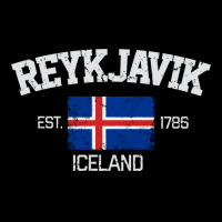 Vintage Reykjavik Iceland Souvenir Gift Long Sleeve T Shirt Women's V-neck T-shirt | Artistshot