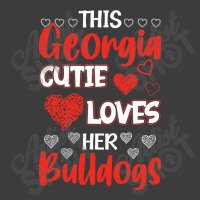 This Georgia Cutie Loves Her Bulldogs! Fun Football Men's Polo Shirt | Artistshot