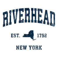 Riverhead New York Ny Vintage Athletic Navy Sports Design T Shirt Unisex Hoodie | Artistshot