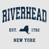 Riverhead New York Ny Vintage Athletic Navy Sports Design T Shirt Full-length Apron | Artistshot