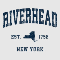 Riverhead New York Ny Vintage Athletic Navy Sports Design T Shirt Hoodie & Jogger Set | Artistshot