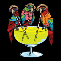 Bird Parrots Newest Animal T  Shirt Parrots Drinking Margarita Hawaiia Legging | Artistshot