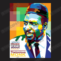 Thelonious Monk In Wpap Pop Art Style T-shirt | Artistshot