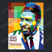 Thelonious Monk In Wpap Pop Art Style Crewneck Sweatshirt | Artistshot