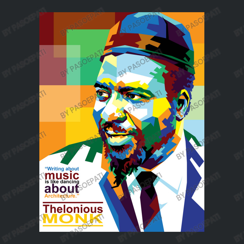 Thelonious Monk In Wpap Pop Art Style Crewneck Sweatshirt | Artistshot