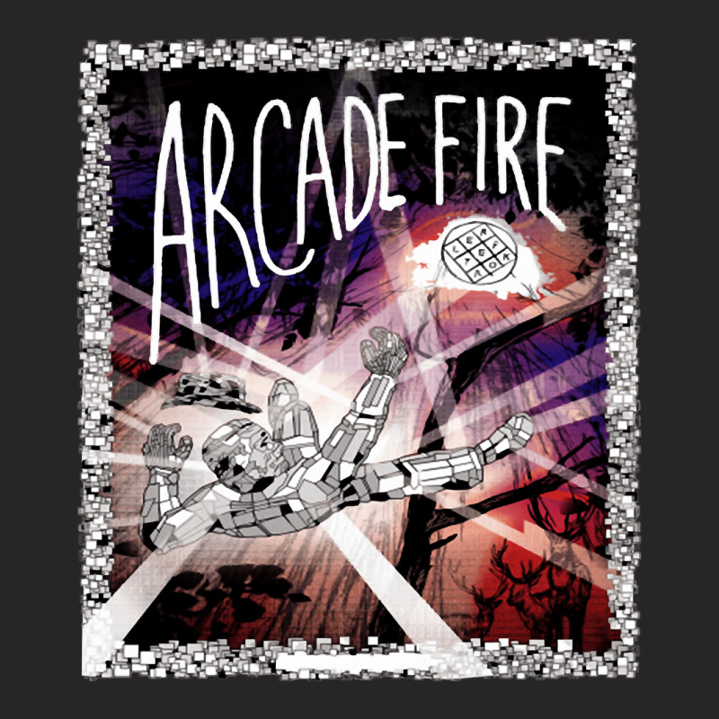 Arcade Fire The Arcade Fire Ladies Fitted T-Shirt by ROSALYN BASS FOURIER | Artistshot