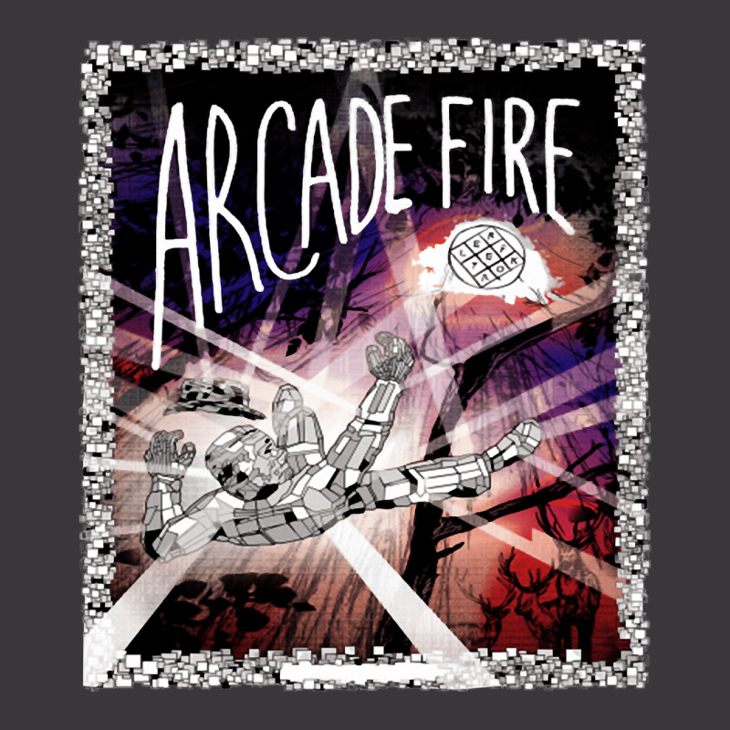 Arcade Fire The Arcade Fire Ladies Curvy T-Shirt by ROSALYN BASS FOURIER | Artistshot