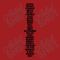 Phonetic Alphabet Waist Apron | Artistshot