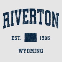 Riverton Wyoming Wy Vintage Athletic Navy Sports Design T Shirt Exclusive T-shirt | Artistshot