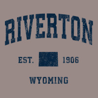 Riverton Wyoming Wy Vintage Athletic Navy Sports Design T Shirt Vintage T-shirt | Artistshot