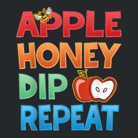 Rosh Hashanah Apple Honey Dip Repeat Jewish New Year Crewneck Sweatshirt | Artistshot