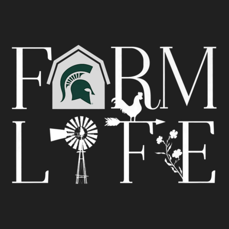 Michigan State Spartans Farmer - Farm Life Ladies Polo Shirt by LukeBridges | Artistshot