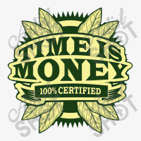 Time Is Money Ladies Fitted T-shirt | Artistshot