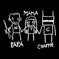 Papa Mama Chappie Pocket T-shirt | Artistshot