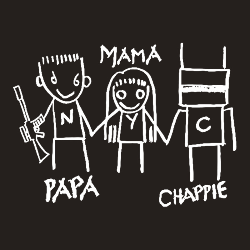 Papa Mama Chappie Tank Top | Artistshot