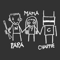 Papa Mama Chappie Baby Bodysuit | Artistshot