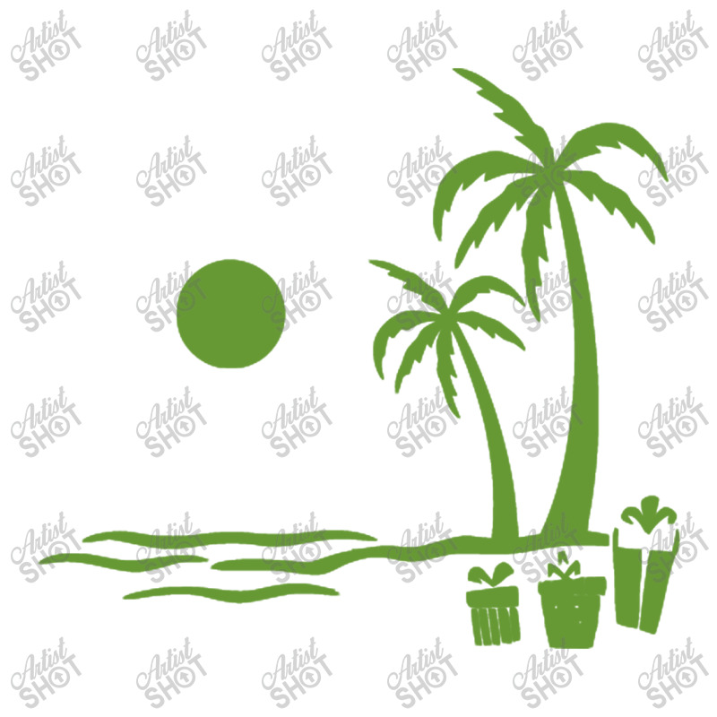 Christmas Tree Palm Island Baby Tee by KENZU | Artistshot