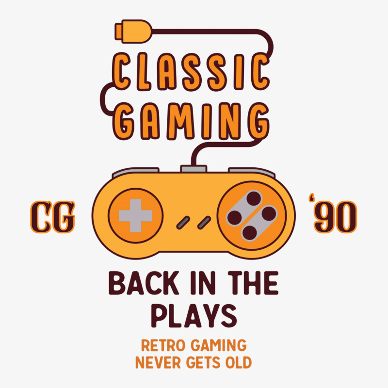 Classic Gaming - Back In The Plays Ladies Fitted T-Shirt by tshiart | Artistshot