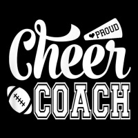 Proud Cheer Coach Megaphone & Football Cheer Coach For Fans V-neck Tee | Artistshot