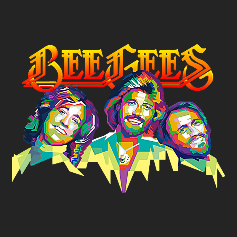 Bee Gees One Stayin Alive - Saturday Night Fever 3/4 Sleeve Shirt by ROSALYN BASS FOURIER | Artistshot